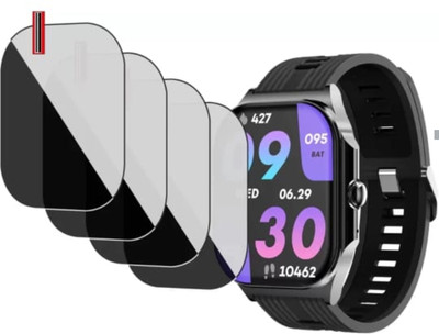 KHWABEEDA Impossible Screen Guard for PEBBLE ALIVE SMART WATCH SCREEN GUARD ( PACK OF 4)(Pack of 4)