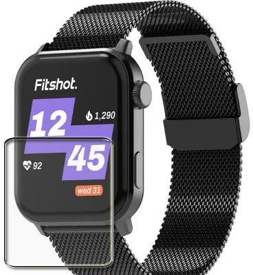 tombik Impossible Screen Guard for D50-Fitshot Crystal Smartwatch(Pack of 1)