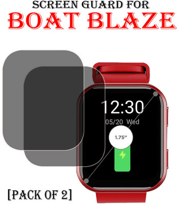 YCHROZE Impossible Screen Guard for Boat Blaze(Pack of 2)