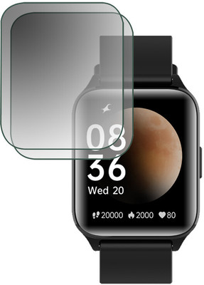 DOUMOF Impossible Screen Guard for Fastrack Reflex Volt SMARTWATCH(Pack of 2)
