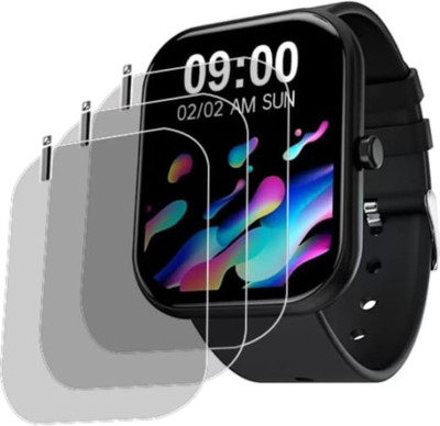 KHWABEEDA Impossible Screen Guard for Fire Boltt Dazzle smartwatch screen guard (pack of 3)(Pack of 3)