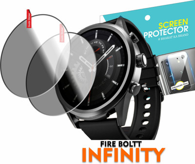 FINCH Impossible Screen Guard for FIRE BOLTT INFINITY CALLING NEW BLUETOOTH SMART WATCH(Pack of 2)