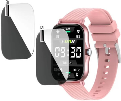 KHWABEEDA Impossible Screen Guard for PTRON PULSEFIT F21 PLUS SMART WATCH (PACK OF 2)(Pack of 2)