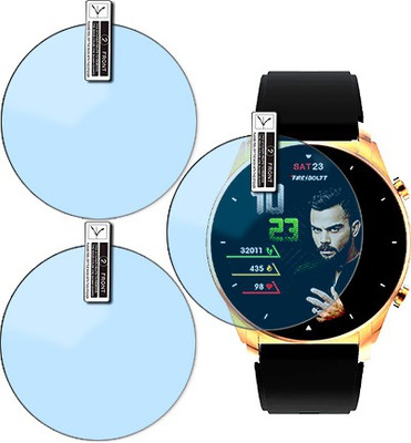 SOMTONE Impossible Screen Guard for Fire-Boltt Thunder Smartwatch(Pack of 3)