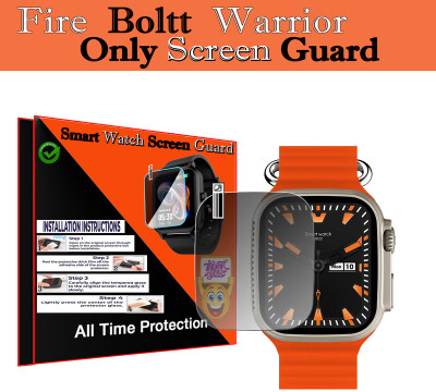 daffin Impossible Screen Guard for Fire-Boltt Warrior(Pack of 1)