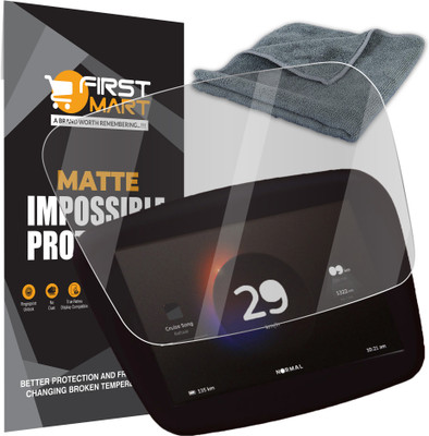 FIRST MART Impossible Screen Guard for Ola S1 Pro, OLA S1, OLA EV S1 PRO, OLA EV S1, Edge to Edge Matte Guard with 300 GSM Microfiber Cloth 36cm x 36cm(Pack of 1)