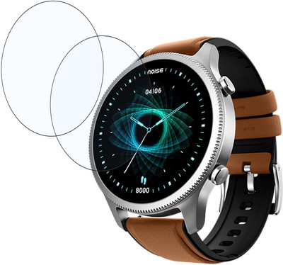 AHWAVEEDA Impossible Screen Guard for Flexible Clear Smartwatch Screen protector for NoiseFit Halo Smartwatch(Pack of 2)