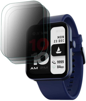 DB Impossible Screen Guard for Boat Wave Stride SmartWatch(Pack of 3)