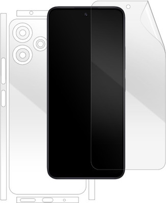 amuenterprises Front and Back Screen Guard for Xiaomi Redmi 12 5G(Pack of 1)