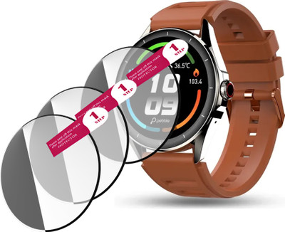 daffin Impossible Screen Guard for Pebble Cosmos Valor(Pack of 3)