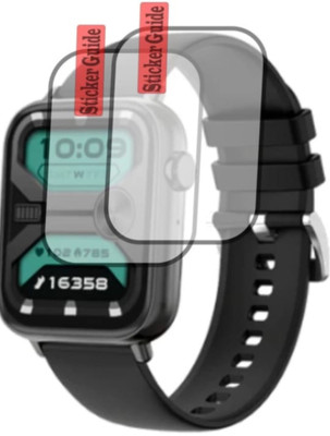KHWABEEDA Impossible Screen Guard for FIRE- BOLTT NINJA FIT PRO SMART WATCH ( PACK OF 2)(Pack of 2)