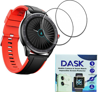 DASK Impossible Screen Guard for Boat Flash Smartwatch(Pack of 2)