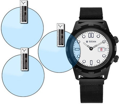 ARBAN Impossible Screen Guard for Titan Connected X Hybrid Smartwatch(Pack of 3)