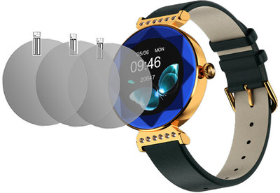 DOUMOF Impossible Screen Guard for Fire Boltt Emerald SMARTWATCH(Pack of 3)