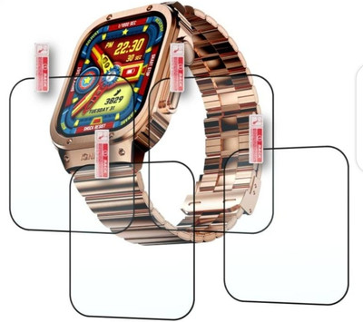 KHWABEEDA Impossible Screen Guard for FIRE - BOLTT MAVERICK 2.02 SMART WATCH SCREEN GUARD (PACK OF 4)(Pack of 4)