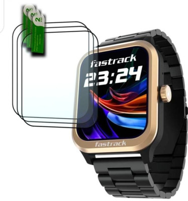 DOWRVIN Impossible Screen Guard for FASTRACK REVOLTT CLASSIC 46m SMART WATCH SCREEN GUARD (PACK OF 3)(Pack of 3)