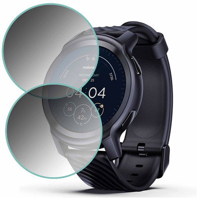 YCHROZE Impossible Screen Guard for Motorola Moto Watch 100 42mm(Pack of 2)