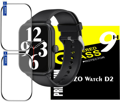 Olonga Impossible Screen Guard for DIZO WATCH D2 SMARTWATCH(Pack of 2)