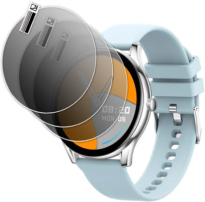 HIDEOUS Impossible Screen Guard for Pebble Cosmos Bold Metallic Smartwatch, 1.39''(Pack of 3)