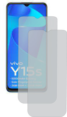 M A ZONE Impossible Screen Guard for VIVO Y15S(Pack of 2)
