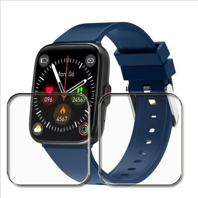 tombik Impossible Screen Guard for A86-Gizmore Gizfit Blaze Smartwatch(Pack of 2)