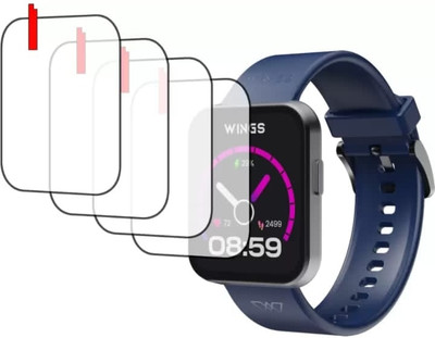 DOWRVIN Impossible Screen Guard for WINGS META SMART WATCH SCREEN GUARD (PACK OF 4)(Pack of 4)