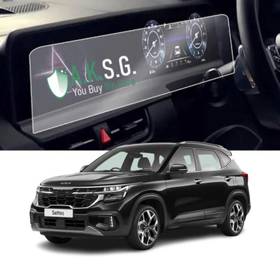 CrystalSecure Impossible Screen Guard for Kia Seltos Facelift 2023 10.25 Inch(Pack of 1)
