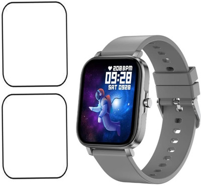 KHWABEEDA Impossible Screen Guard for VB6 Fire-Boltt Epic Smart watch screen guard (pack of 2 ((Pack of 2)