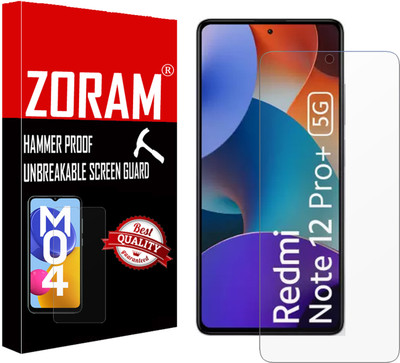 ZORAM Impossible Screen Guard for Redmi Note 12 Pro+ 5G(Pack of 1)