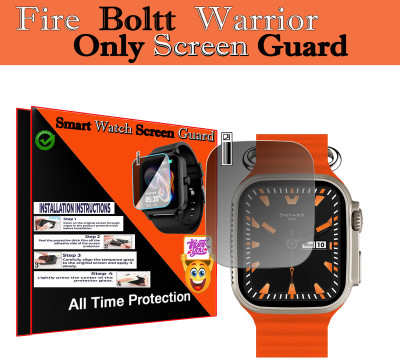 daffin Impossible Screen Guard for Fire-Boltt Warrior(Pack of 1)