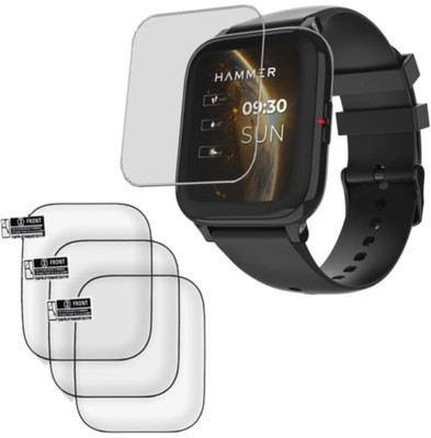 DOWRVIN Impossible Screen Guard for Hammer pulse 3.0 Bluetooth calling smart watch screen guard (pack of 3)(Pack of 3)