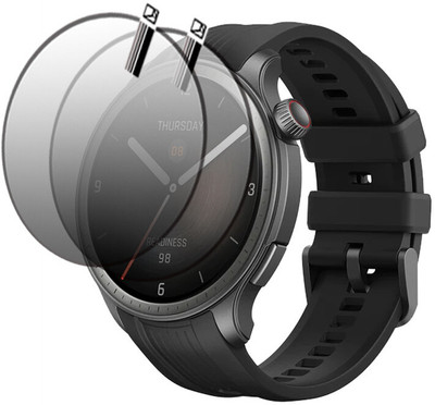 HIDEOUS Impossible Screen Guard for amazfit balance(Pack of 2)