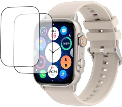 KHWABEEDA Impossible Screen Guard for PEBBLE ASTRA SMART WATCH (PACK OF 2)(Pack of 2)
