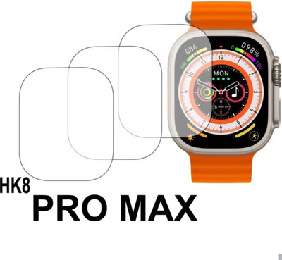 KHWABEEDA Impossible Screen Guard for HK8 PRO MAX SMART WATCH (PACK OF 3)(Pack of 3)