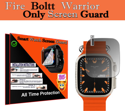 daffin Impossible Screen Guard for Fire-Boltt Warrior(Pack of 1)