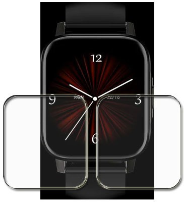tombik Impossible Screen Guard for Y37-TAGG Verve Neo Buzz Smartwatch(Pack of 2)