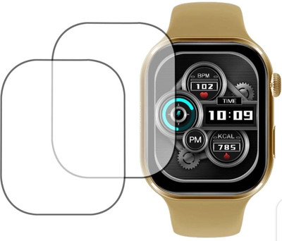 DOWRVIN Impossible Screen Guard for FIRE -BOLTT BRILLIA SMART WATCH SCREEN GUARD (PACK OF 2)(Pack of 2)