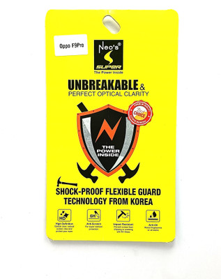 oval designs Impossible Screen Guard for OPPO F9 Pro(Pack of 1)