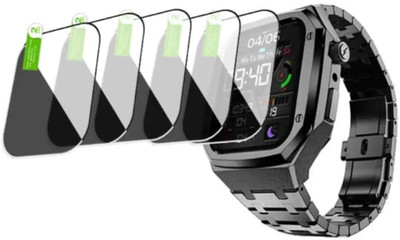 DB Impossible Screen Guard for NOISE COLORFIT CHROME( Y) SMART WATCH SCREEN GUARD( PACK OF 5)(Pack of 5)