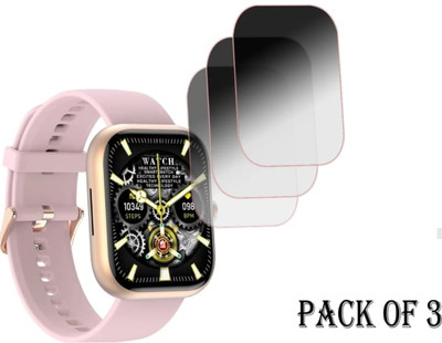 DOWRVIN Impossible Screen Guard for Fire- Boltt Stardust smart watch (pack of 3)(Pack of 3)