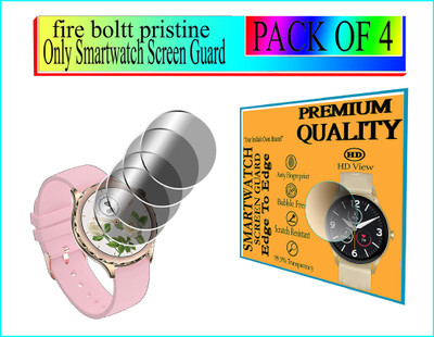 daffin Impossible Screen Guard for Fire-Boltt Pristine(Pack of 4)