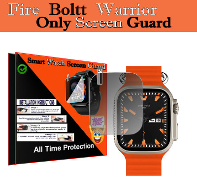 daffin Impossible Screen Guard for Fire-Boltt Warrior(Pack of 1)