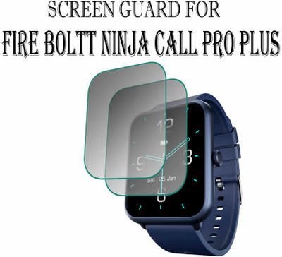 hirdesh Impossible Screen Guard for Fire-Boltt Ninja Call Pro Plus 1.83(Pack of 2)