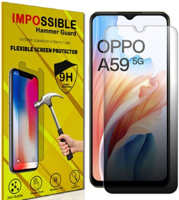 Enlinea Impossible Screen Guard for OPPO A59 5G Front (Matte)(Pack of 1)