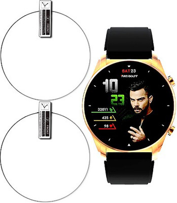 SOMTONE Impossible Screen Guard for Fire-Boltt Thunder Smartwatch(Pack of 2)