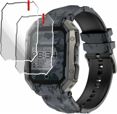 DOWRVIN Impossible Screen Guard for FIRE-BOLTT COBRA SMART WATCH ( PACK OF 2)(Pack of 2)