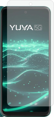 Mobotize Screen Guard for Lava Yuva 5G(clear Flexible)(Pack of 1)