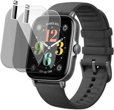 HIDEOUS Impossible Screen Guard for Amazfit GTS 4 Mini New(Pack of 2)