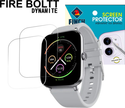 KANCHA Impossible Screen Guard for FIRE BOLTT DYNAMITE SMARTWATCH(Pack of 2)