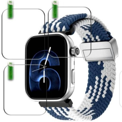 ZIDZEE Impossible Screen Guard for NOISE PRO.6 1.85 SMART WATCH SCREEN GUARD ( PACK OF 3)(Pack of 3)